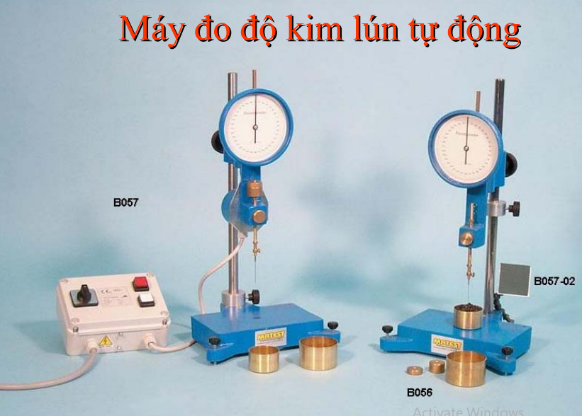 HƯỚNG DẪN XÁC ĐỊNH ĐỘ KIM LÚN NHỰA ĐƯỜNG TẠI 25C